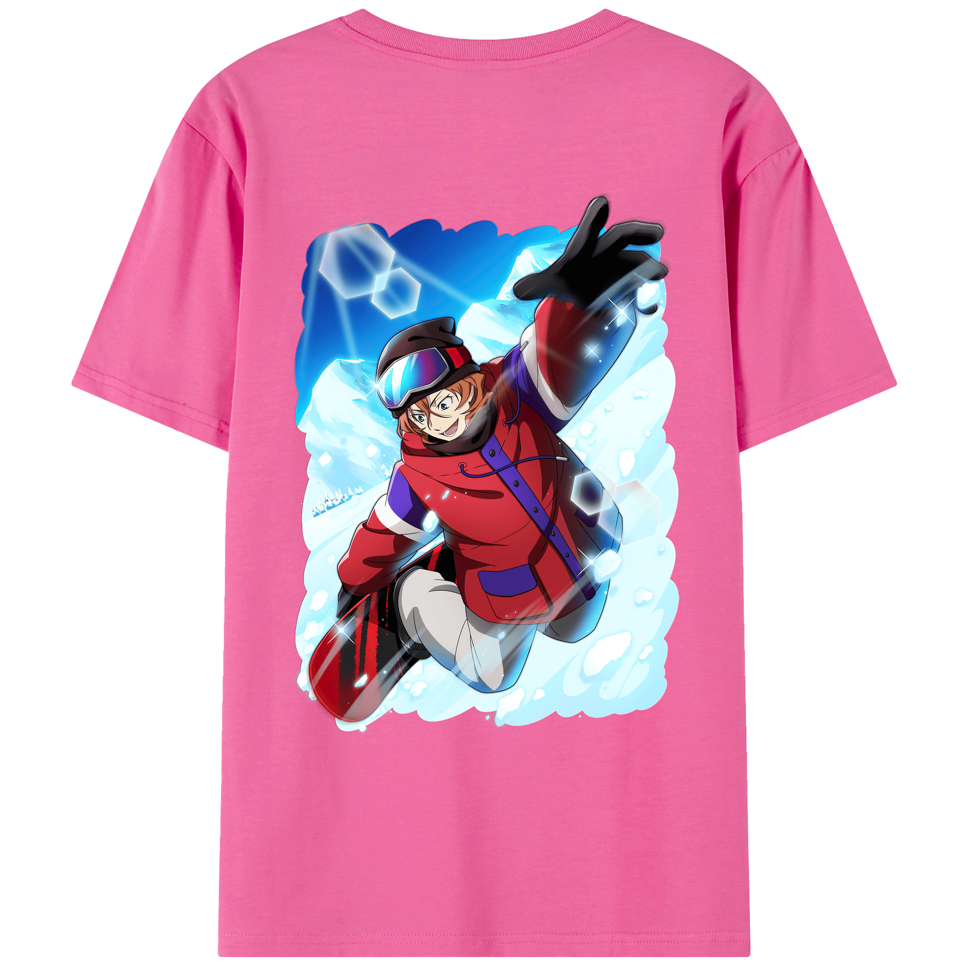 （画像用） 文豪ストレイドッグス Bungo Stray Dogs レディース半袖Tシャツ(バックプリント)
